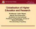 Globalisation of Higher Education and Research PowerPoint PPT Presentation
