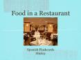Food in a Restaurant PowerPoint PPT Presentation
