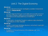 Unit 2: The Digital Economy