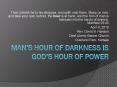 Man PowerPoint PPT Presentation