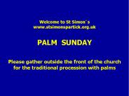 Welcome to St Simon