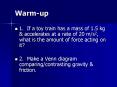 Warm-up PowerPoint PPT Presentation