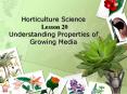 Horticulture Science Lesson 20 Understanding Properties of Growing Media PowerPoint PPT Presentation