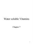 Water soluble Vitamins PowerPoint PPT Presentation