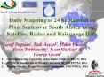 Daily Mapping of 24 hr Rainfall at Pixel Scale over South Africa using Satellite, Radar and Raingauge Data PowerPoint PPT Presentation