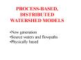 Spatially Distributed Hydrologic Modeling and Scale Issues with Examples from Reynolds Creek Experimental Watershed PowerPoint PPT Presentation