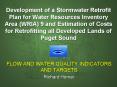 Development of a Stormwater Retrofit Plan for Water Resources Inventory Area (WRIA) 9 and Estimation of Costs for Retrofitting all Developed Lands of Puget Sound PowerPoint PPT Presentation