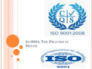Iso9001 The Process in Detail