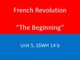 French Revolution  PowerPoint PPT Presentation