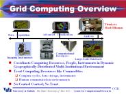 Grid Computing Overview