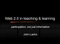 Web 2.0 in teaching PowerPoint PPT Presentation