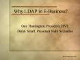 Why LDAP in E-Business? PowerPoint PPT Presentation