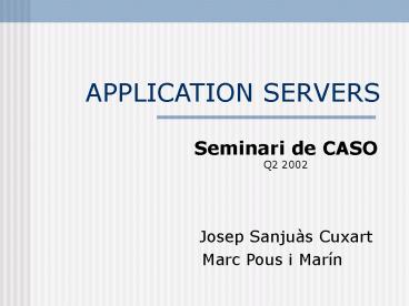 QUINS CONCEPTES USA ?