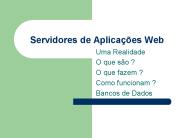 Servidores de Aplica