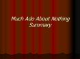 Much Ado About Nothing Summary PowerPoint PPT Presentation