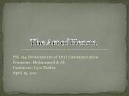 ESL 154 Development of Oral Communication
