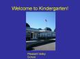 Welcome to Kindergarten! PowerPoint PPT Presentation