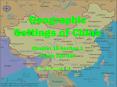 Geographic Settings of China PowerPoint PPT Presentation