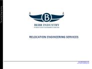 Berr Industry & Consulting Factory Relocation Engineering Services