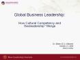 Global Business Leadership: PowerPoint PPT Presentation