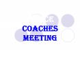 VENICE COACHES MEETING PowerPoint PPT Presentation