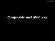 Compounds and Mixtures
