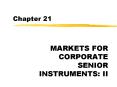 MARKETS FOR CORPORATE SENIOR INSTRUMENTS: II PowerPoint PPT Presentation