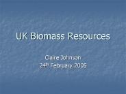 UK Biomass Resources
