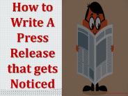 How to write a press release that gets noticed
