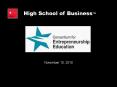 High School of Business PowerPoint PPT Presentation