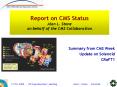 Report on CMS Status Alan L. Stone on behalf of the CMS Collaboration PowerPoint PPT Presentation