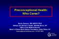 Preconceptional Health: Who Cares? PowerPoint PPT Presentation