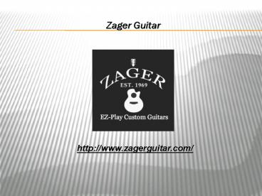 Online Guitar lessons for Beginners