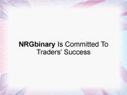 NRGbinary Is Committed To Traders' Success