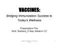 VACCINES: PowerPoint PPT Presentation