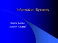 Information Systems PowerPoint PPT Presentation
