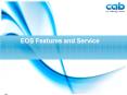 EOS Features and Service PowerPoint PPT Presentation