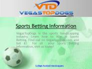 View College Football Handicappers Profiles
