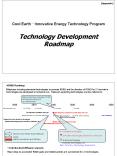 Cool Earth-Innovative Energy Technology Program  Technology Development Roadmap PowerPoint PPT Presentation