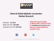 China & Global Aliphatic Isocyanates Market Research