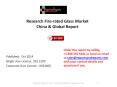 Fire-rated Glass China & Global Market Research PowerPoint PPT Presentation