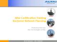 Altai Certification Training Backend Network Planning PowerPoint PPT Presentation