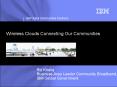 Wireless Clouds Connecting Our Communities PowerPoint PPT Presentation