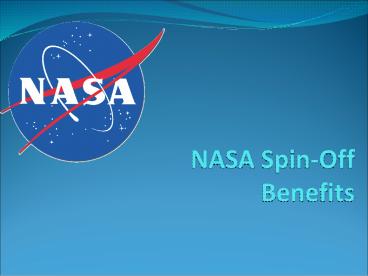 NASA Spin-Off Benefits