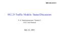 802.20 Traffic Models: Status/Discussion PowerPoint PPT Presentation