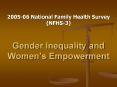 Gender Inequality and Women PowerPoint PPT Presentation