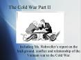 The Cold War Part II PowerPoint PPT Presentation