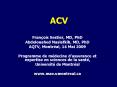 ACV PowerPoint PPT Presentation