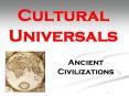 Cultural Universals PowerPoint PPT Presentation