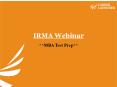 IRMA Webinar PowerPoint PPT Presentation